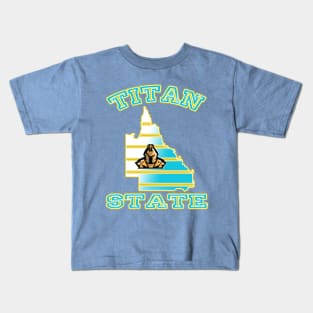 Gold Coast Titans - TITAN STATE Kids T-Shirt